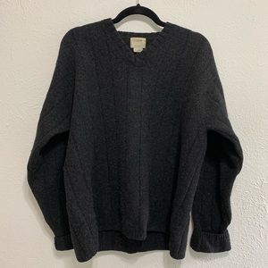 J. Crew Lambswool V-Neck Sweater